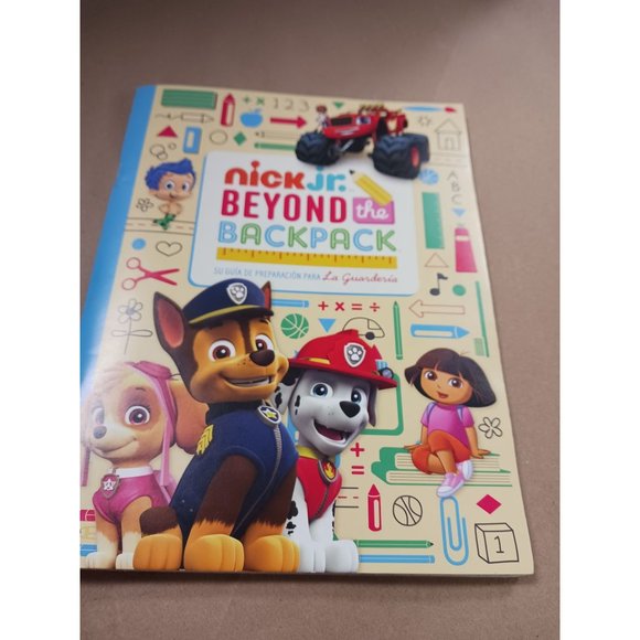 Nick Jr Beyond the Backpack Spanish & English Kindergarten Activity Book - New - Picture 6 of 10